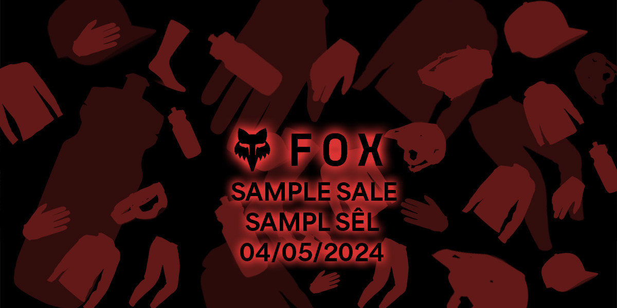 Fox Sample Sale 2024 - 4th May